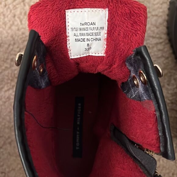 Woman’s Tommy Hilfiger Zip Up Rain Booties 8 - Picture 4 of 4